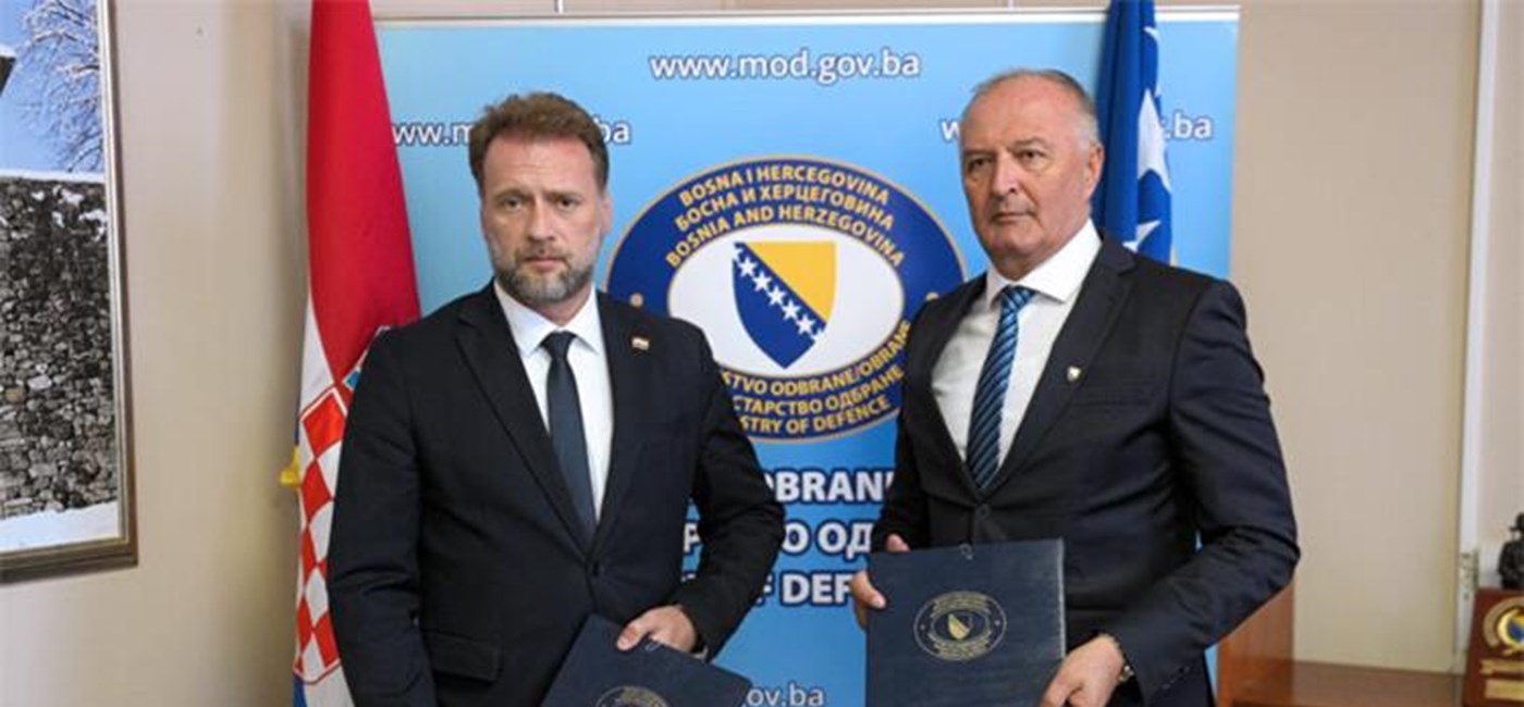 Ministar Banožić u Sarajevu: Odlična obrambena suradnja s BiH